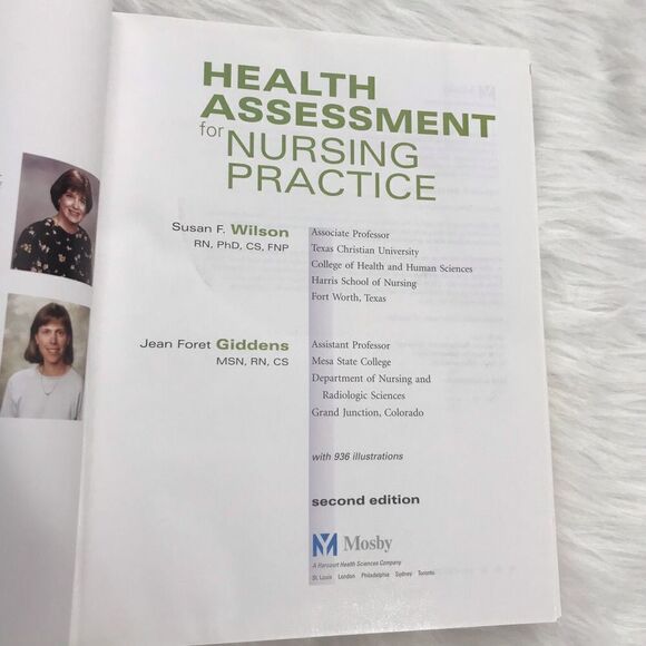 DELETING SOON Mosby Health‎ Assessment for Nursing Practice - Picture 4 of 8